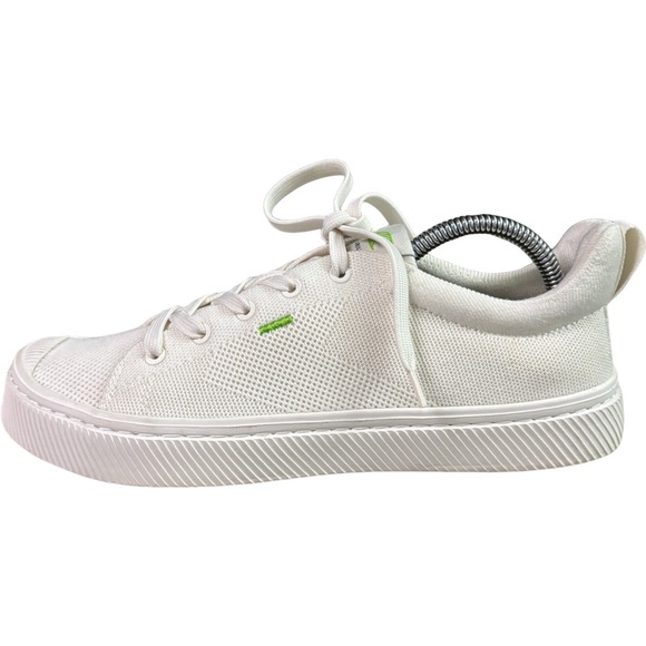 Cariuma IBI Off White Knit Sneakers Unisex Low Top Size W 9/M 7.5 - Picture 4 of 10